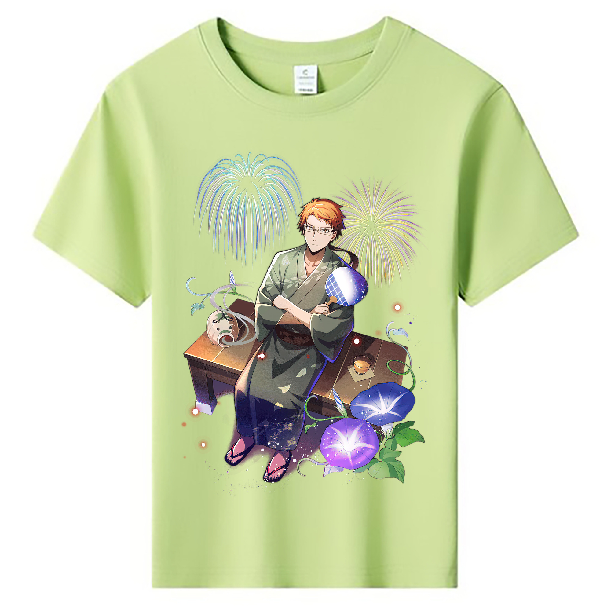 （画像用） 文豪ストレイドッグス Bungo Stray Dogs 綿100％キッズTシャツ（フロントプリント）